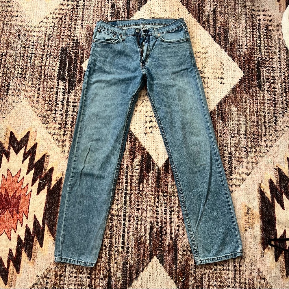 Levi's Blue Slim Jeans Classic Denim Style